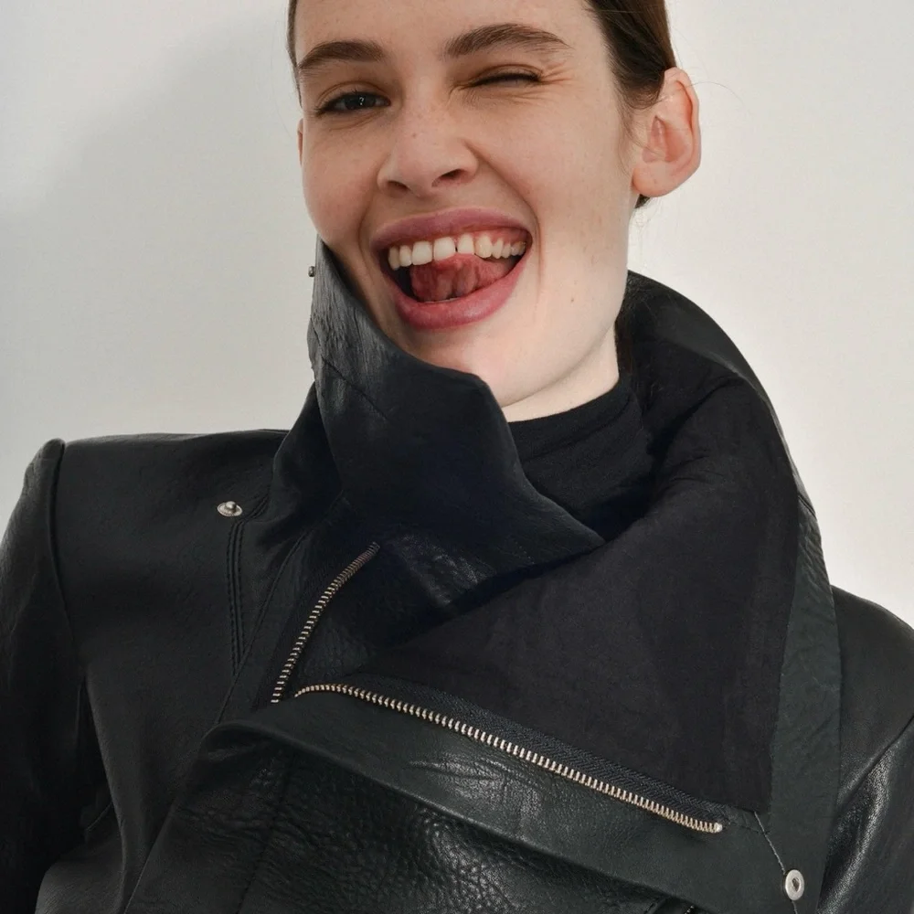 Veda Woman’s Biker Jacket M - Picture 3 of 5